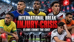 Đội hình sao chấn thương sau FIFA Days: Mbappe, Haaland, Isak góp mặt
