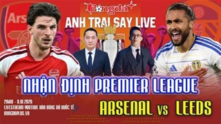 Trực tiếp trước trận Arsenal vs Leeds, MU vs Tottenham