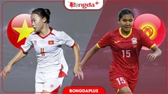 Nhận định bóng đá U17 nữ Việt Nam vs U17 nữ Kyrgyzstan, 18h00 ngày 11/10: Chủ nhà không cầu hòa 