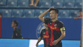 Hoàng Đức ghi bàn mở tỉ số cho Ninh Bình (Nam Định 0-1 Ninh Bình)