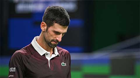 Djokovic bị loại sốc ở Shanghai Masters, Shelton và Zverev giành vé đi tiếp