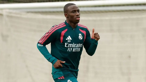 Ferland Mendy bình phục chấn thương, sẵn sàng ra sân cho Real Madrid