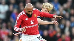 Trực tiếp MU 0-0 Tottenham: Sai lầm của Lammens
