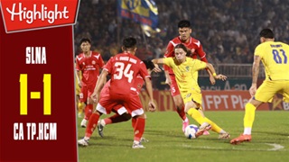 Highlight SLNA vs CA TP.HCM: 1-1 (Vòng 3 V.League 2026/27)