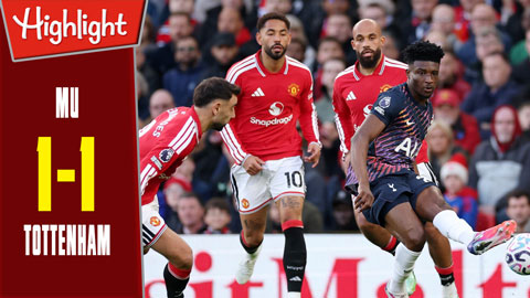 MU vs Tottenham: 1-1