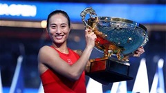 Hạ mỹ nhân tuổi teen, Zheng Qinwen làm nên lịch sử với chức vô địch China Open