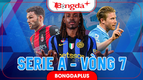 Lịch thi đấu vòng 7 Serie A 2026/27 trực tiếp ở đâu, kênh nào?