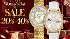 Quà tặng 20/10 thêm trọn vẹn với ưu đãi đồng hồ nữ tới 50% từ Đăng Quang Watch