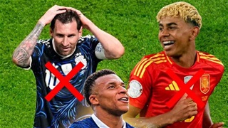 Không phải Messi hay Yamal, cái tên dẫn đầu cuộc đua QBV gây bất ngờ