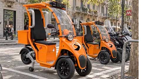 Scuter trình làng xe máy điện tự hành: Khi AI bước vào cuộc đua phục vụ bóng đá