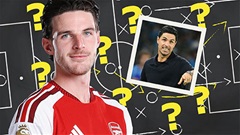 Declan Rice không còn là 'ngọn hải đăng' của Arsenal