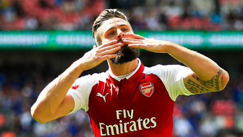 Giroud đối mặt Arsenal: Di sản gây tranh cãi tại Emirates và hành trình chinh phục bóng đá đỉnh cao
