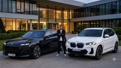 Mbappe bỏ BMW i7 để chọn iX3: Nhỏ gọn hơn nhưng không hề yếu