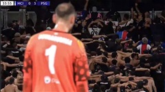 Pep Guardiola chết lặng, CĐV PSG chế giễu Man City