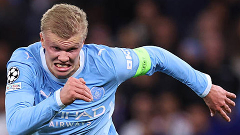 Haaland xô đổ kỷ lục của Messi, biến thất bại của Man City thành đêm lịch sử