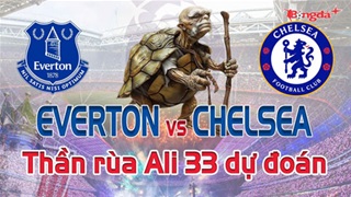 Dự đoán tỷ số Everton vs Chelsea: Thần Rùa Ali 33 chọn đội nào?