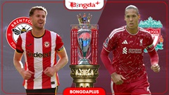 Đội hình dự kiến Brentford vs Liverpool: Gravenberch bị treo giò, Gakpo không chắc có thể xung trận