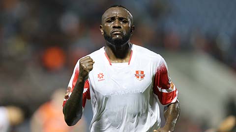 Mãn nhãn với cú hat-trick của tiền đạo người Cameroon ghi cho Hải Phòng