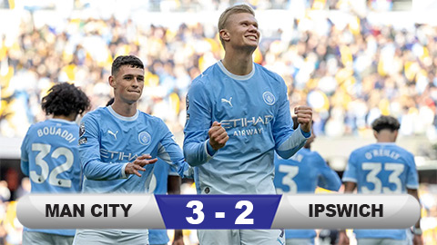 Man City toàn thắng 7 trận đầu mùa Ngoại hạng Anh