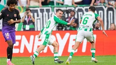 Cựu sao Tottenham ghi siêu phẩm cho Betis nhưng bị VAR từ chối