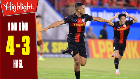 Highlight Ninh Bình vs HAGL: 4-3 (Vòng 4 V.League 2026/27)