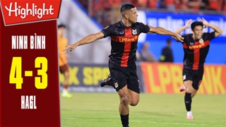 Ninh Bình vs HAGL: 4-3