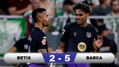 Kết quả Betis 2-5 Barca: Nhà Vua đại thắng sân khách