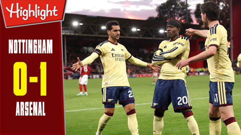 Nottingham vs Arsenal: 0-1