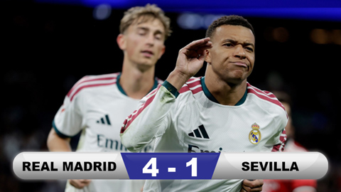 Mbappe giúp Real thắng tưng bừng, sẵn sàng cho El Clasico