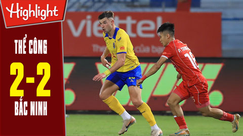 Thể Công vs Bắc Ninh: 2-2