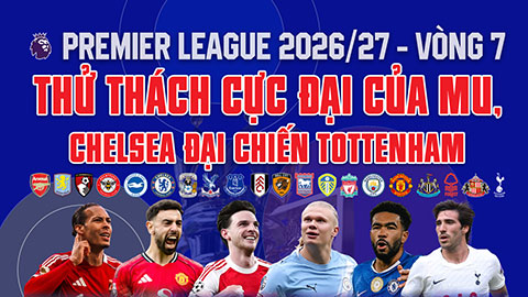 Nhận định vòng 8 Premier League: Thử thách cực đại của MU, Chelsea đại chiến Tottenham