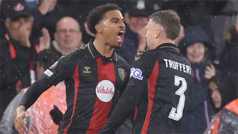 Bournemouth có chiến thắng lịch sử tại cúp châu Âu