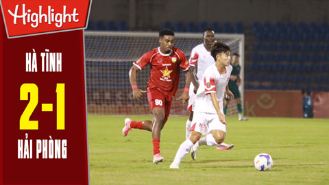 Hà Tĩnh vs Hải Phòng: 2-1