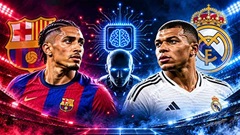Siêu máy tính dự đoán kết quả Barca vs Real Madrid tại La Liga