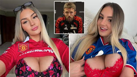 Fan nữ MU đăng ảnh vòng một mỗi ngày cho đến khi Carrick bị sa thải