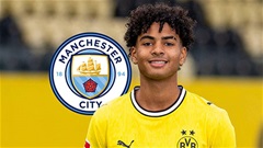 Man City dẫn đầu cuộc đua giành thần đồng Dortmund