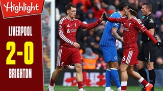 Highlight Liverpool vs Brighton: 2-0 (Vòng 8 Ngoại hạng Anh 2026/27)