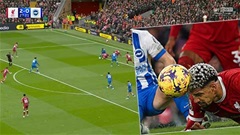 Fan Liverpool phấn khích trước pha bóng bảo vệ cầu môn của Araujo