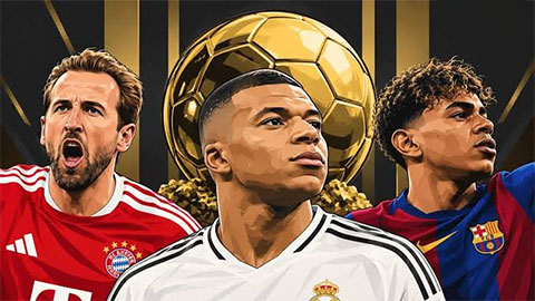 Mbappe ngược dòng ở Quả Bóng Vàng 2026, như Rodri?