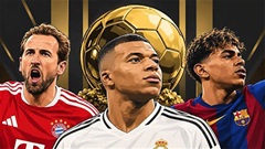 Mbappe ngược dòng ở Quả Bóng Vàng 2026, như Rodri?