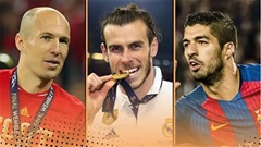 9 ngôi sao chưa từng lọt Top 3 Quả Bóng Vàng