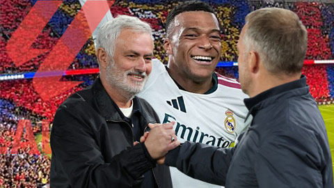 Mourinho cao tay hạ Flick, Mbappe biến Camp Nou thành sân khấu của riêng mình