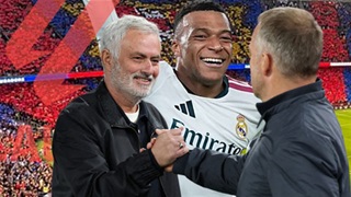 Mourinho cao tay hạ Flick, Mbappe biến Camp Nou thành sân khấu của riêng mình