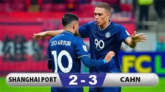 Kết quả Shanghai Port 2-3 CAHN: Chiến thắng lịch sử cho CAHN tại Cúp C1 châu Á