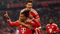Olise rực sáng trong ngày Bayern tôn vinh Quả bóng vàng Kane