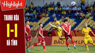  Thanh Hóa vs Hà Tĩnh: 1-1