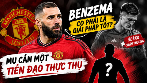 MU có nên 'giải cứu' hàng công bằng Karim Benzema?