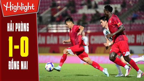 Hải Phòng vs Đồng Nai: 1-0