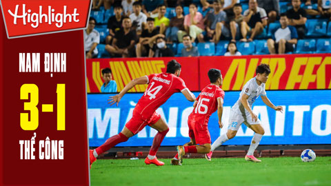 Highlight Nam Định vs Thể Công: 3-1 (Vòng 6 V.League 2026/27)