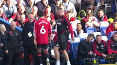 Martinez bị Carrick coi như 'kẻ vô hình' sau tấm thẻ đỏ ở thất bại của MU